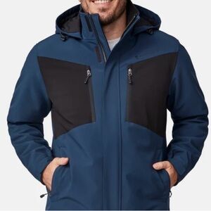 Free Country Men’s Maclear Thermo Softshell Jacket – Indigo – Size L (NWT)